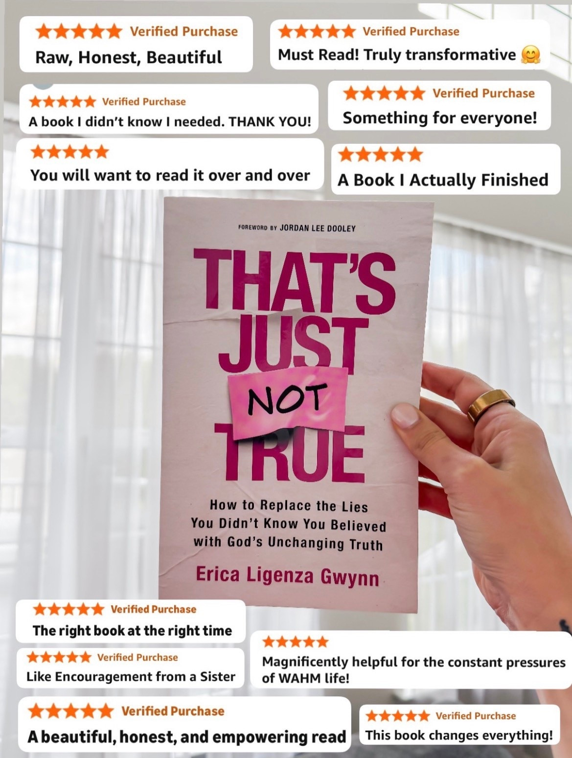 My new book, That’s Just Not True, is getting great reviews! (THANKYOU to everyone who’s read + reviewed! 🩷) Have you gotten your copy yet?? 😉

#LTKstorytime