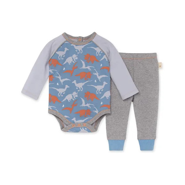 Ptero-bly Cute Organic Baby Bodysuit & Pant Set | Burts Bees Baby