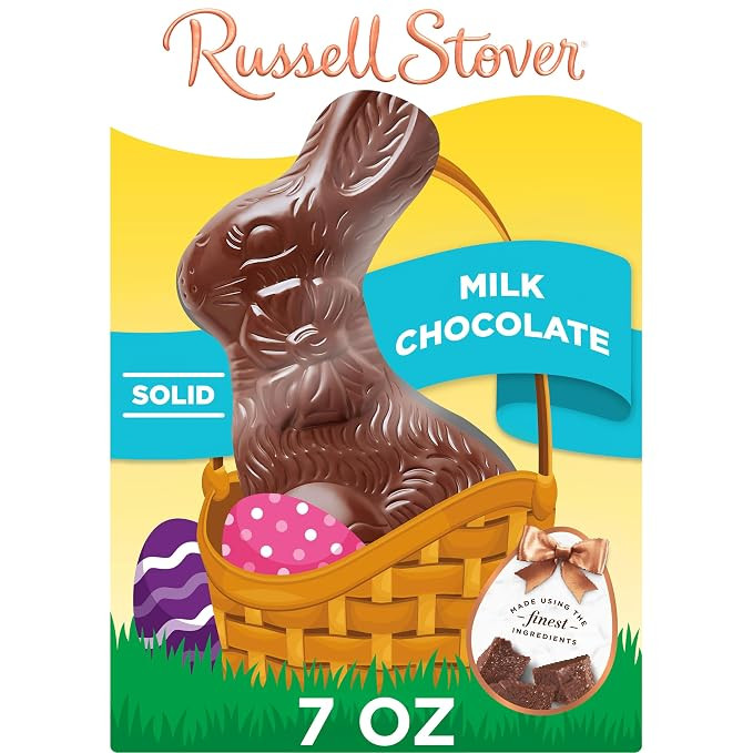 Russell Stover Milk Chocolate Easter Rabbit, 7 oz. | Amazon (US)