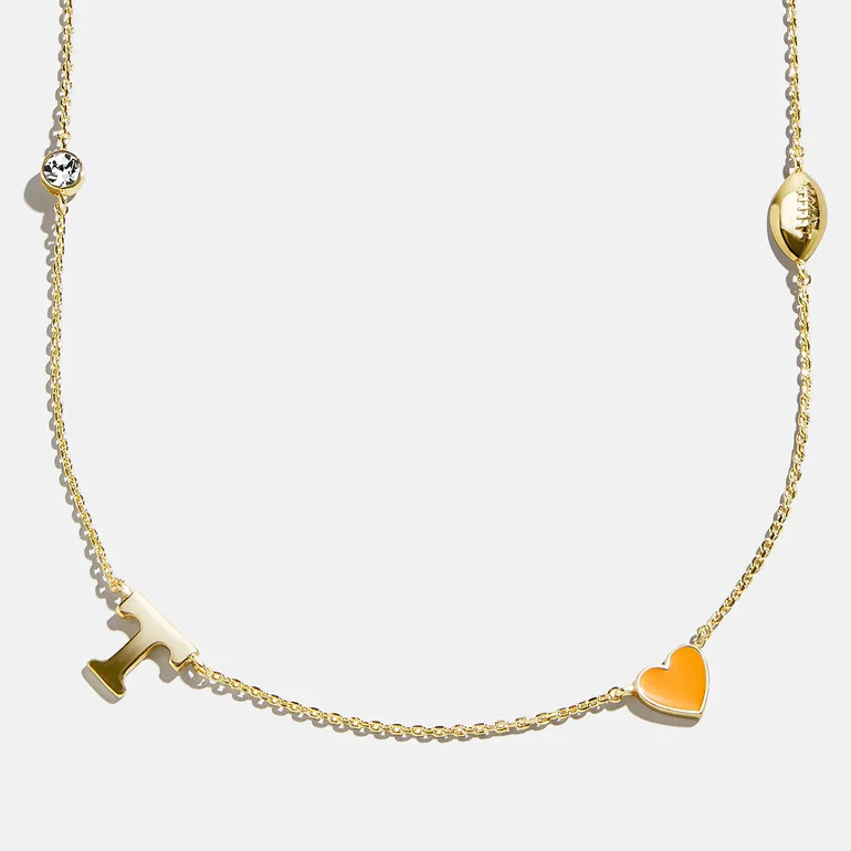 University of Tennessee Spaced Charm Necklace - University of Tennesse | BaubleBar