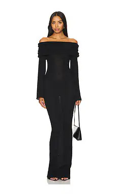 SER.O.YA Galleria Dress in Black from Revolve.com | Revolve Clothing (Global)