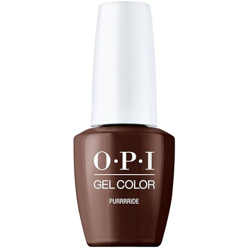 OPI GelColor Purrrride | Opaque Dark Brown Crème UV Cure Gel Nail Polish | My Me Era Collection | Amazon (US)