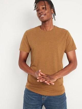 Soft-Washed Curved Hem T-Shirt for Men | Old Navy (US)
