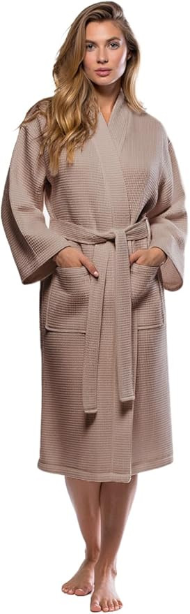 Turquaz Lightweight Full-Length Robes For Women Waffle Kimono Bathrobe - Soft, Fast-Drying, Long-... | Amazon (US)