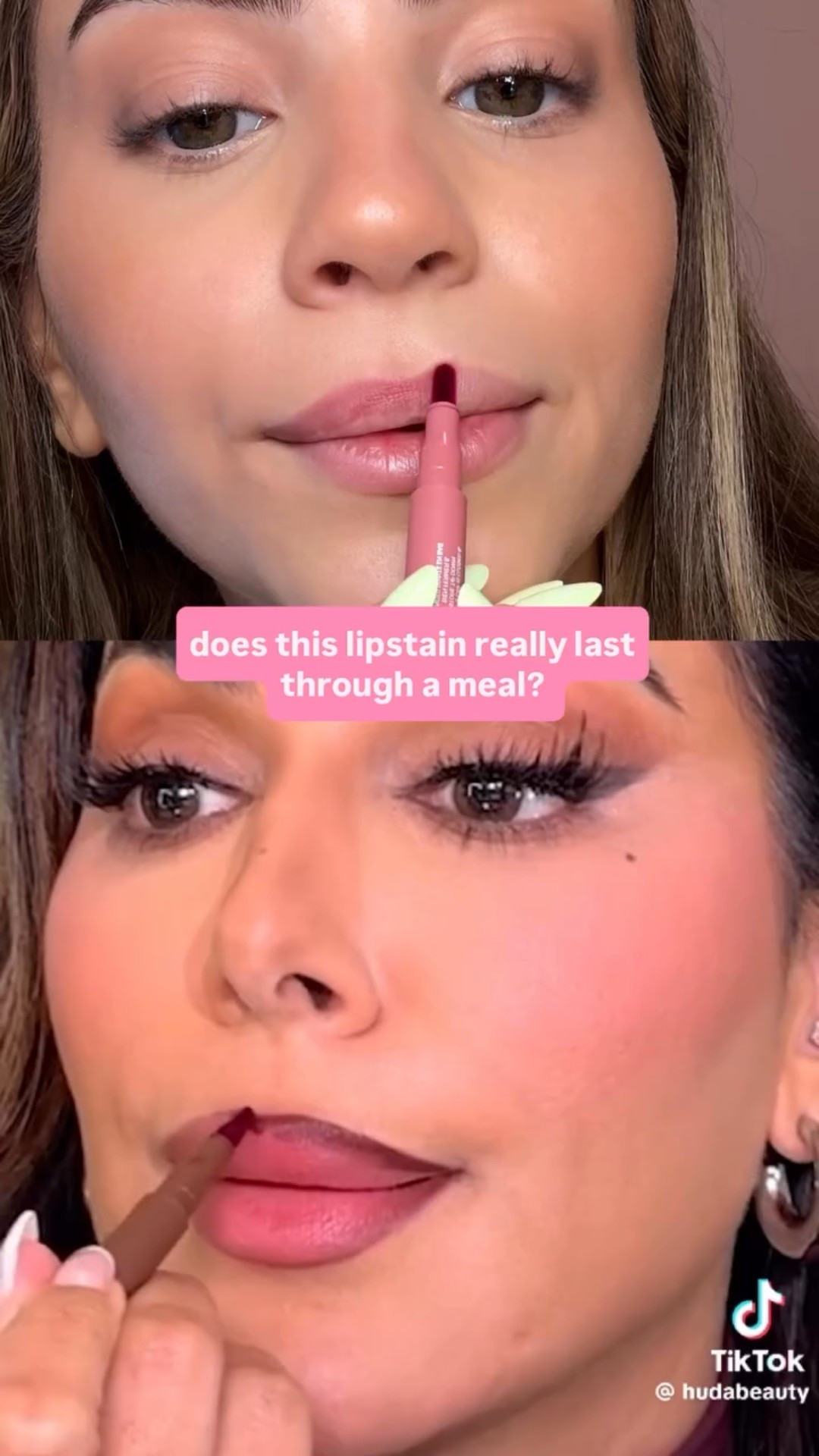 okay @hudabeauty I’m gonna need some more shadessss 🥰🫦 

#makeuptest #weartest #lipstain #hudabeauty #newatsephora #lipstick #lipoil #foodprooflipstick #makeup #stitch #viralmakeup #makeupthatlasts #longwearmakeup #lipliner

#LTKBeauty #LTKdayinmylife #LTKgrwm