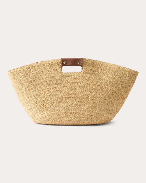 Leonor Braided Raffia Tote Bag | Olivela
