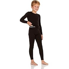 Thermajohn Thermal Underwear for Kids, Boys Thermal Underwear Set, Base Layers for Skiing, Long J... | Amazon (US)