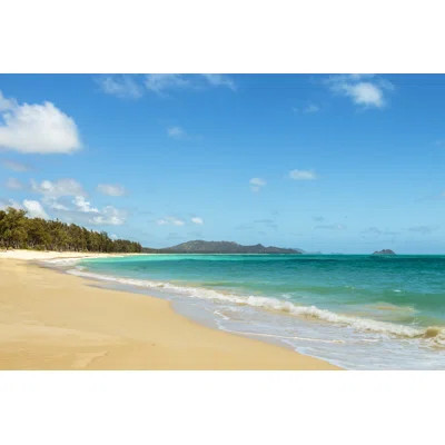 Waimanalo Beach by Islandleigh - Wrapped Canvas Photograph | Wayfair North America