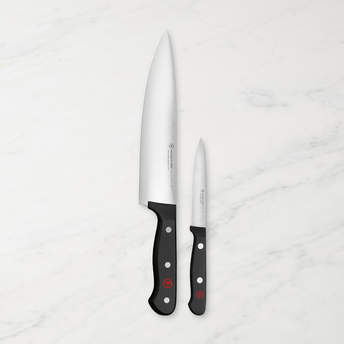 Wüsthof Gourmet Chef's & Utility Knives, Set of 2 | Williams-Sonoma