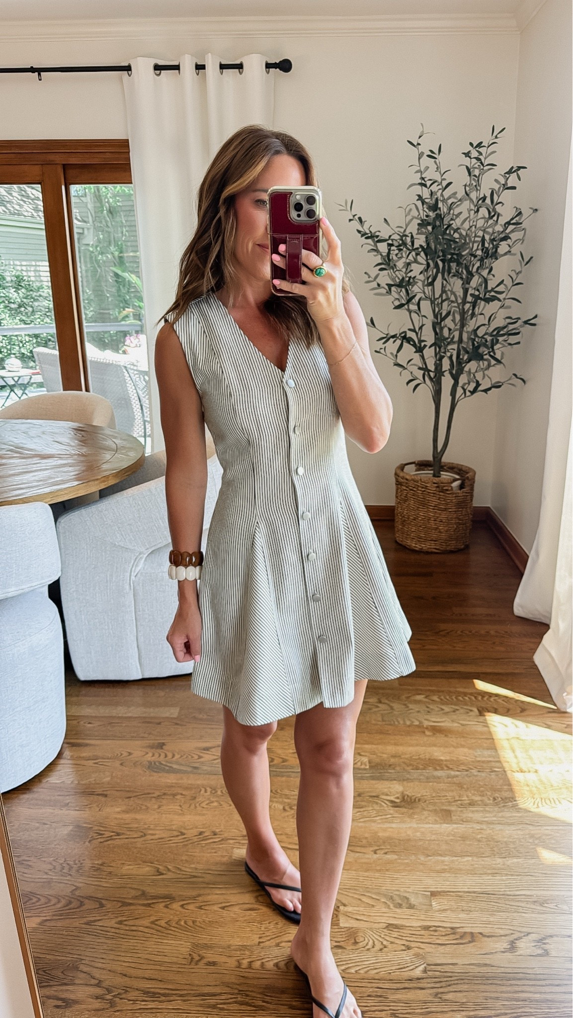 A flattering fit and flare style. 
XS
Wear this to so many different Summer activities depending on the shoes and accessories you style it with.

#LTKSeasonal #LTKOver40