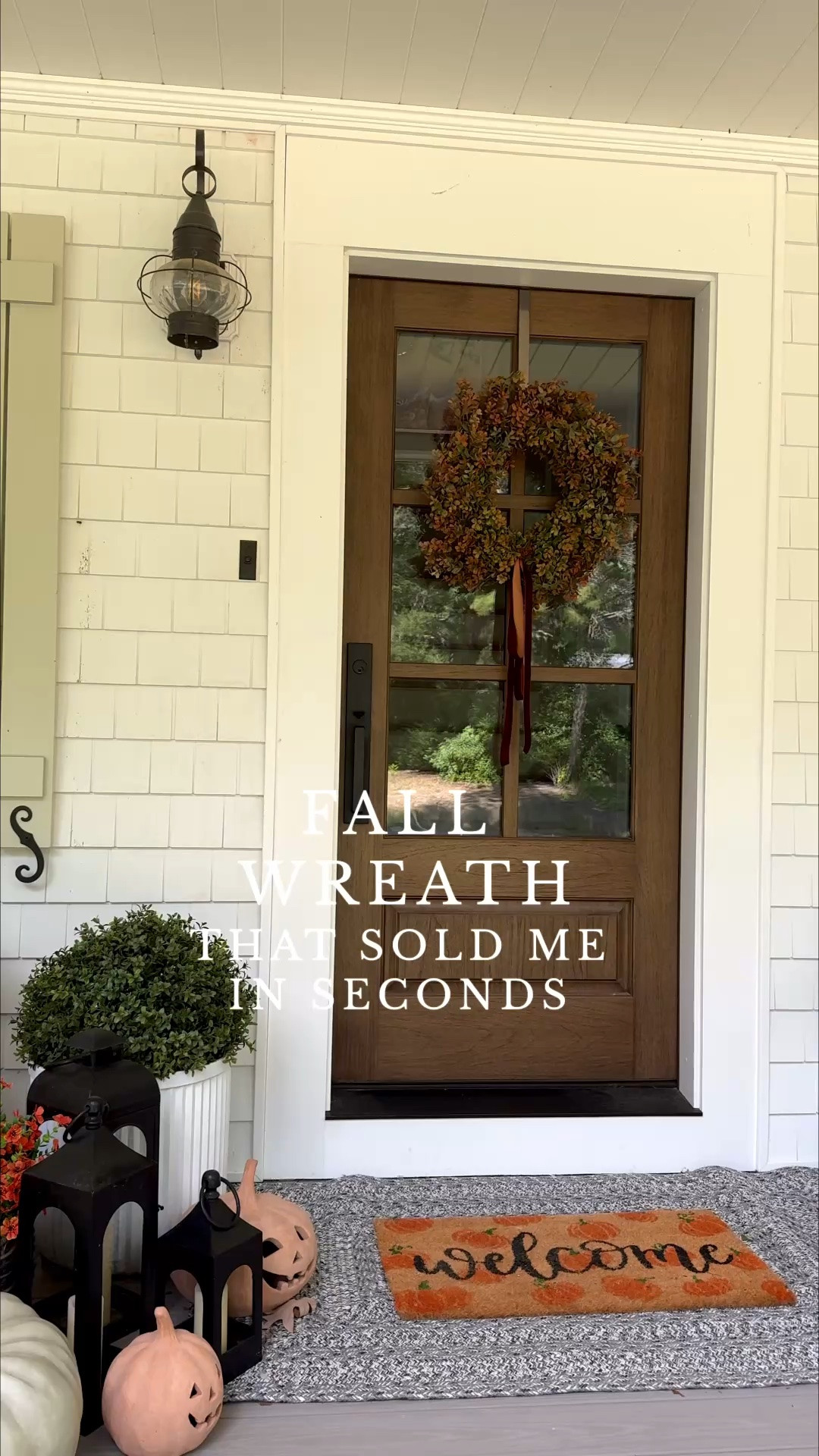 Fall wreath front porch fall decor inspiration neutral coastal home autumn inspired sherricalnanhome

#LTKHome #LTKSeasonal