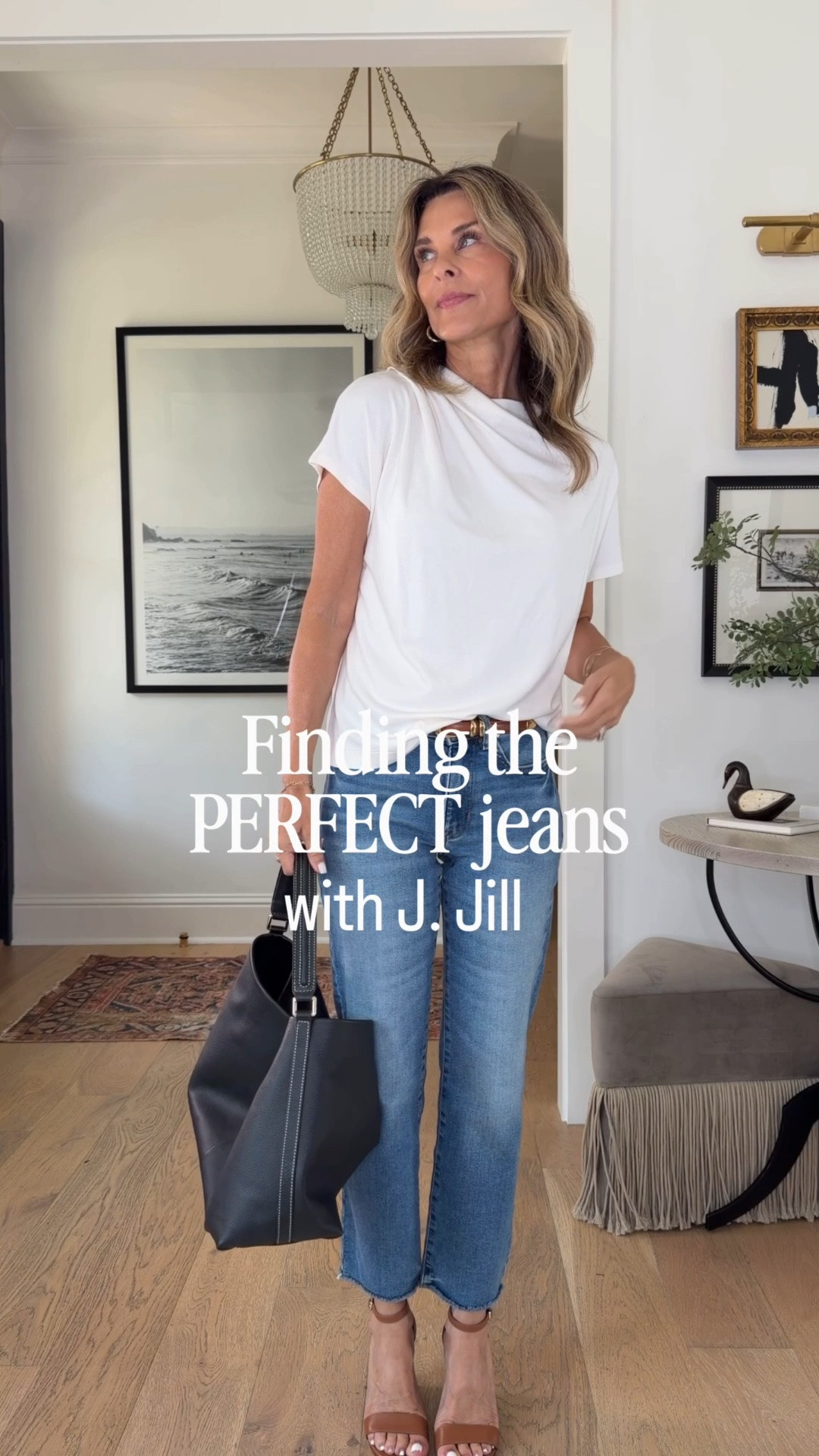 J Jill new arrivals! I’m 5’6’’ @jjill 
-wide leg Jean size 2 regular
-slim leg Jean size 00 petite
-straight leg Jean size 00 petite
-barrel leg Jean size 00 petite
-red knit polo size XS
-black knit cardigan size XS
-stripe top size XS
-stripe jacket size S
-mock neck knit top size XS

#LTKootd #LTKOver40 #LTKSeasonal