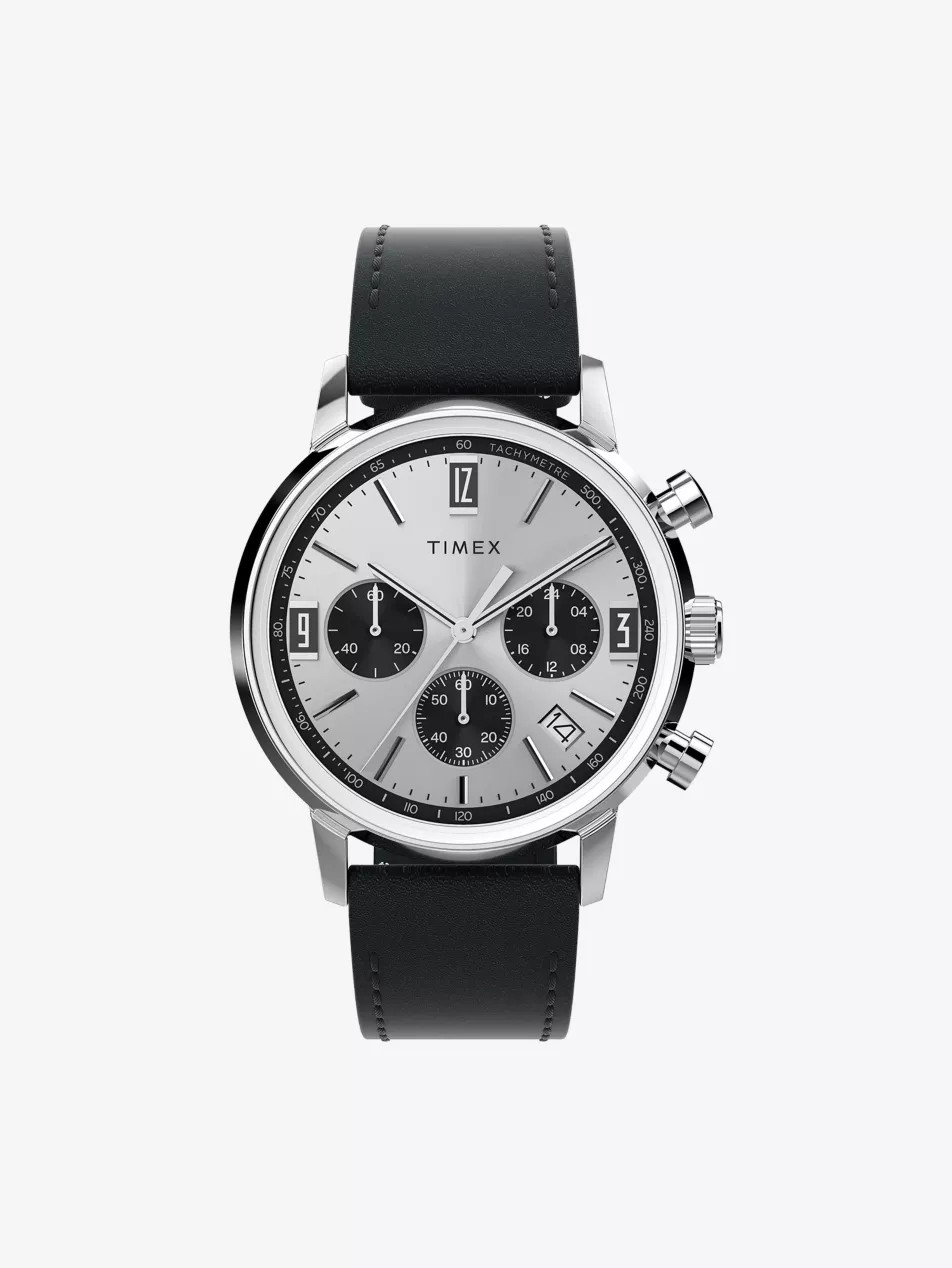 TW2W10300 Marlin Chronograph Tachymeter Stainless-Steel Quartz Analog Watch | Selfridges