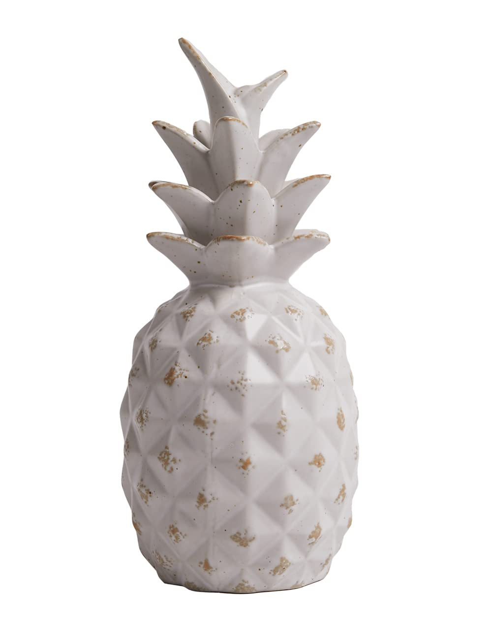 HAUCOZE Ceramic Pineapple Sculpture Modern Home Decor for Living Room Bedroom Table Centerpiece G... | Amazon (US)