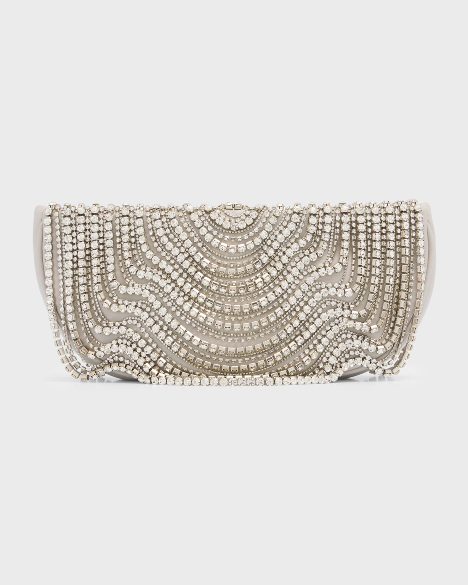 Lael Glass Chain Clutch Bag | Neiman Marcus