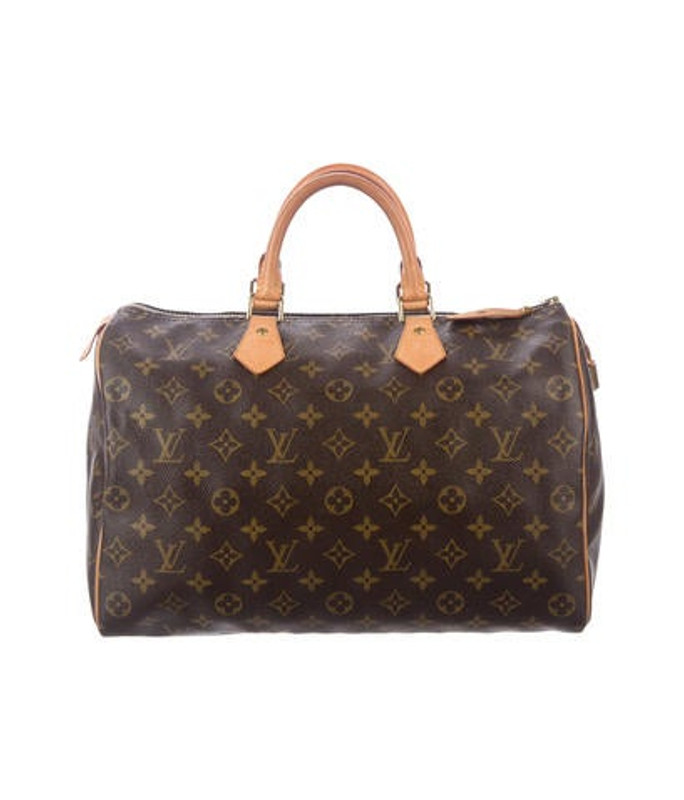 Louis Vuitton Monogram Speedy 35 Brown Louis Vuitton Monogram Speedy 35 | The RealReal