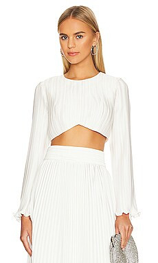 AIIFOS Penelope Top in White from Revolve.com | Revolve Clothing (Global)