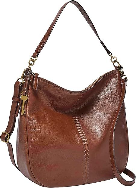 Fossil Women's Jolie Leather Hobo Purse Handbag for Women | Amazon (US)