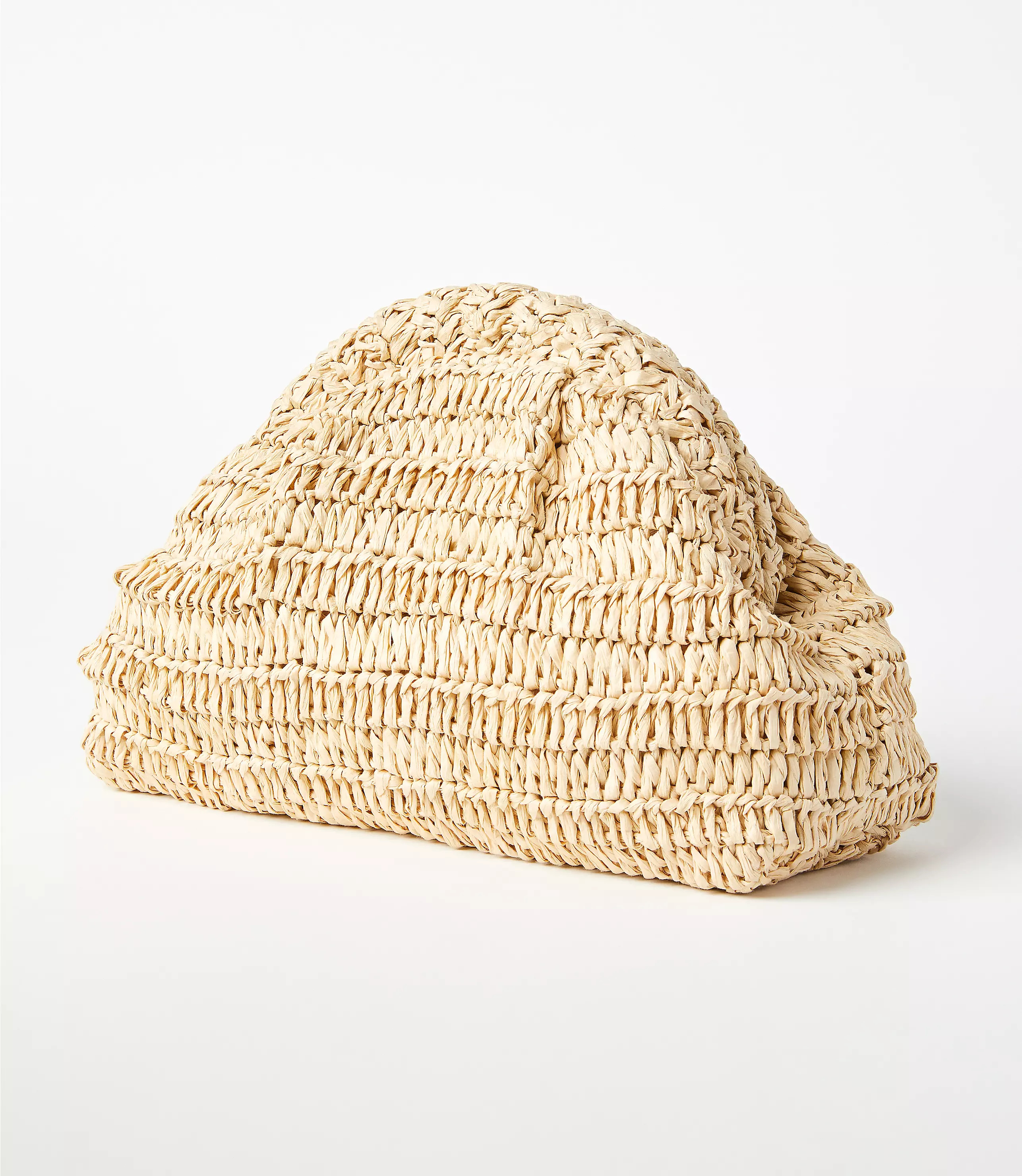 LOFT Beach Rattan Dumpling Bag | LOFT