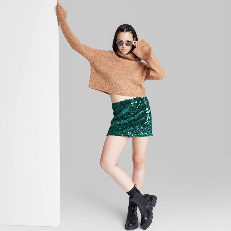 Women's Sequin Mini Skirt - Wild Fable™ | Target