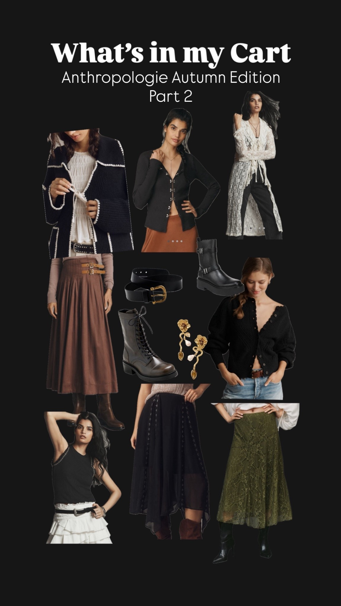 What’s in my Anthropologie cart for fall and winter right now 

#LTKSeasonal