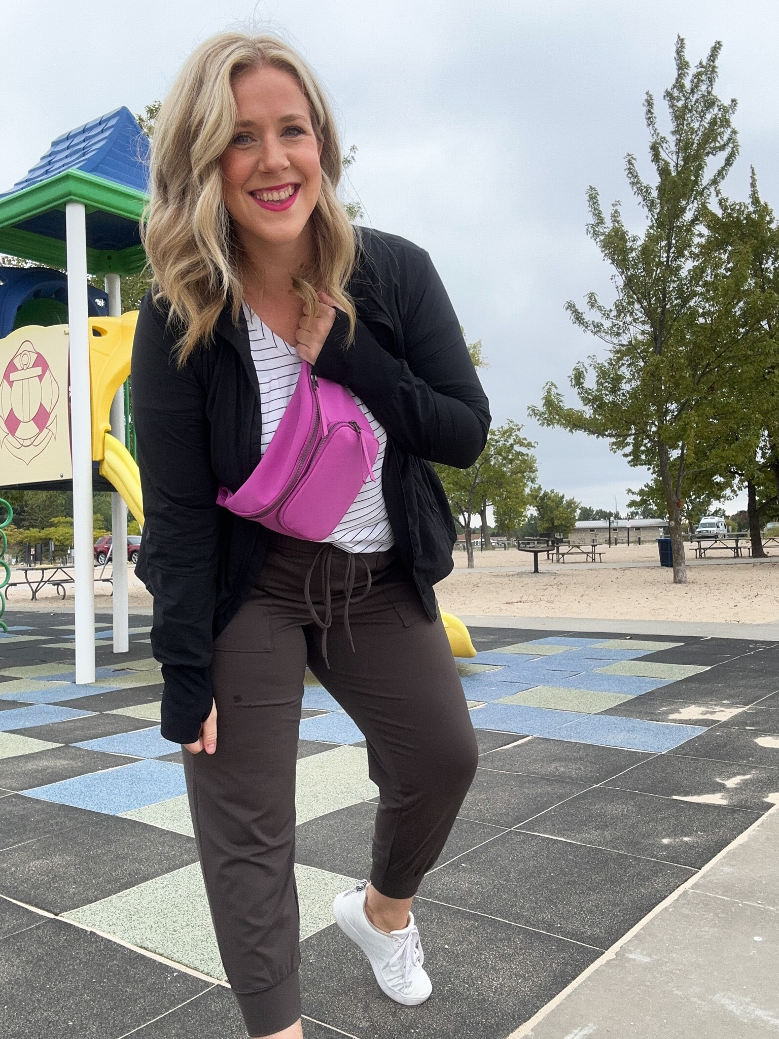 Playground + errands fit 

Jacket: Size 12
Joggers: XL
Tshirt: XL

#LTKfindsunder50 #LTKsalealert #LTKmidsize