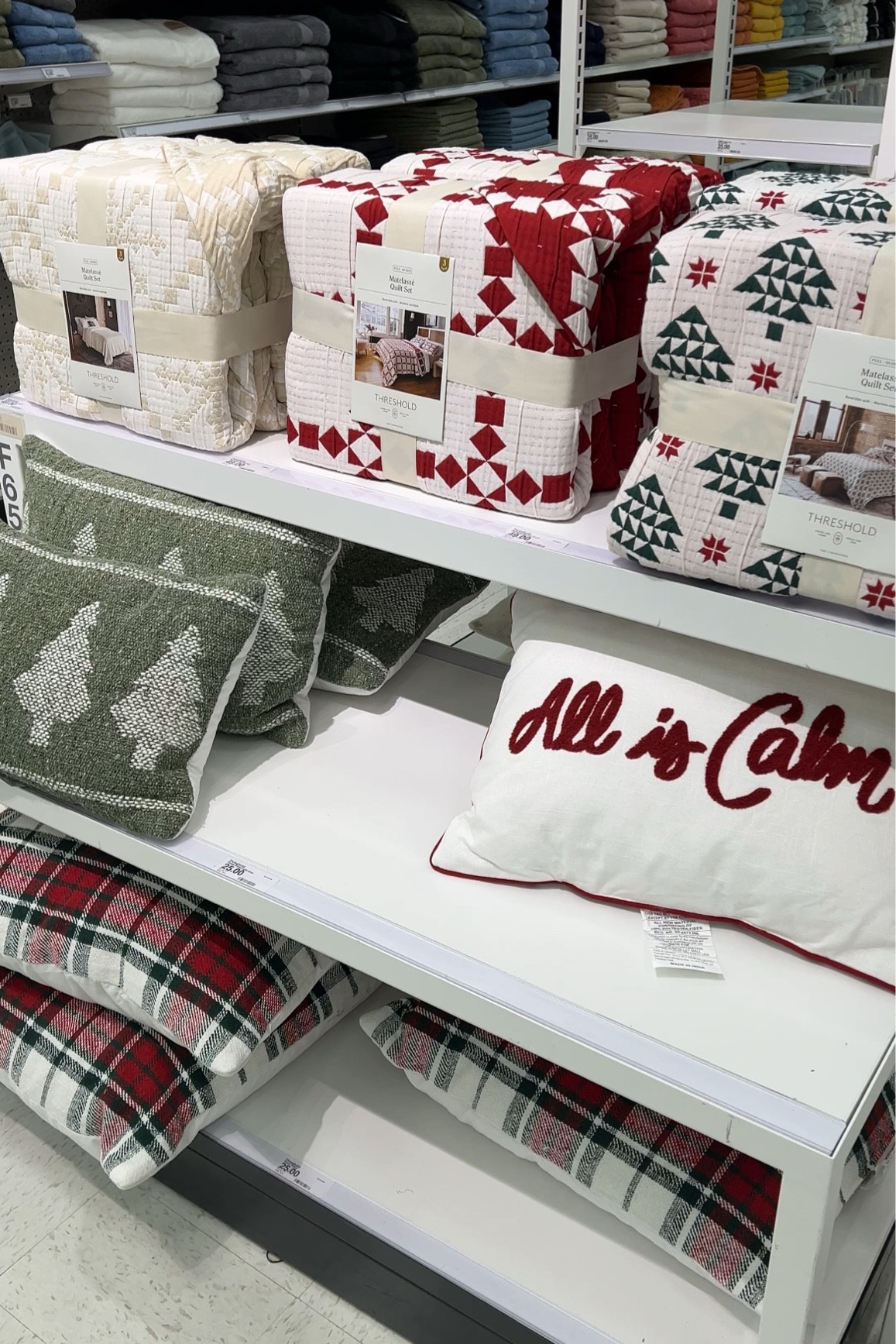 Christmas home decor is slowing being stocked my local Target! 

I love the holiday quilts! 

#LTKSeasonal #LTKHome