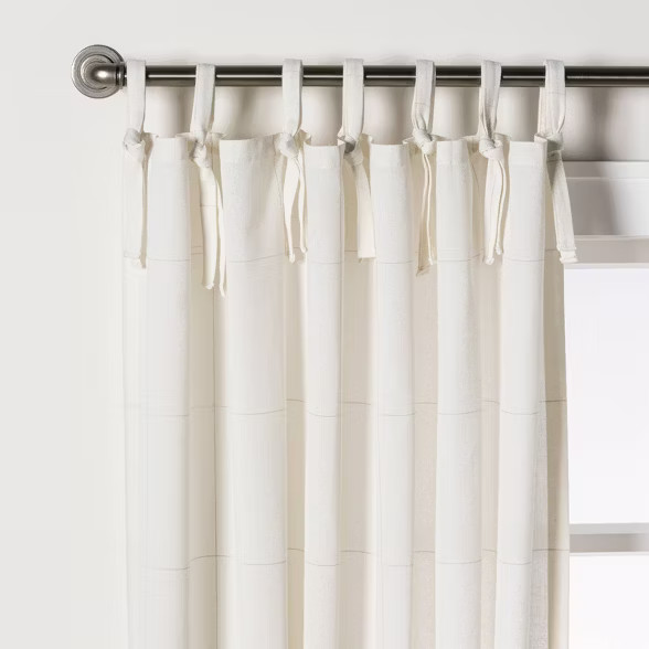 Windowpane Plaid Curtain Panel - Hearth & Hand™ with Magnolia | Target