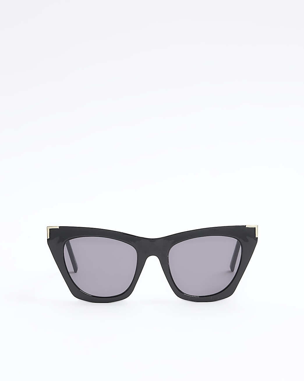 Black pointed cat eye sunglasses | River Island (UK & IE)