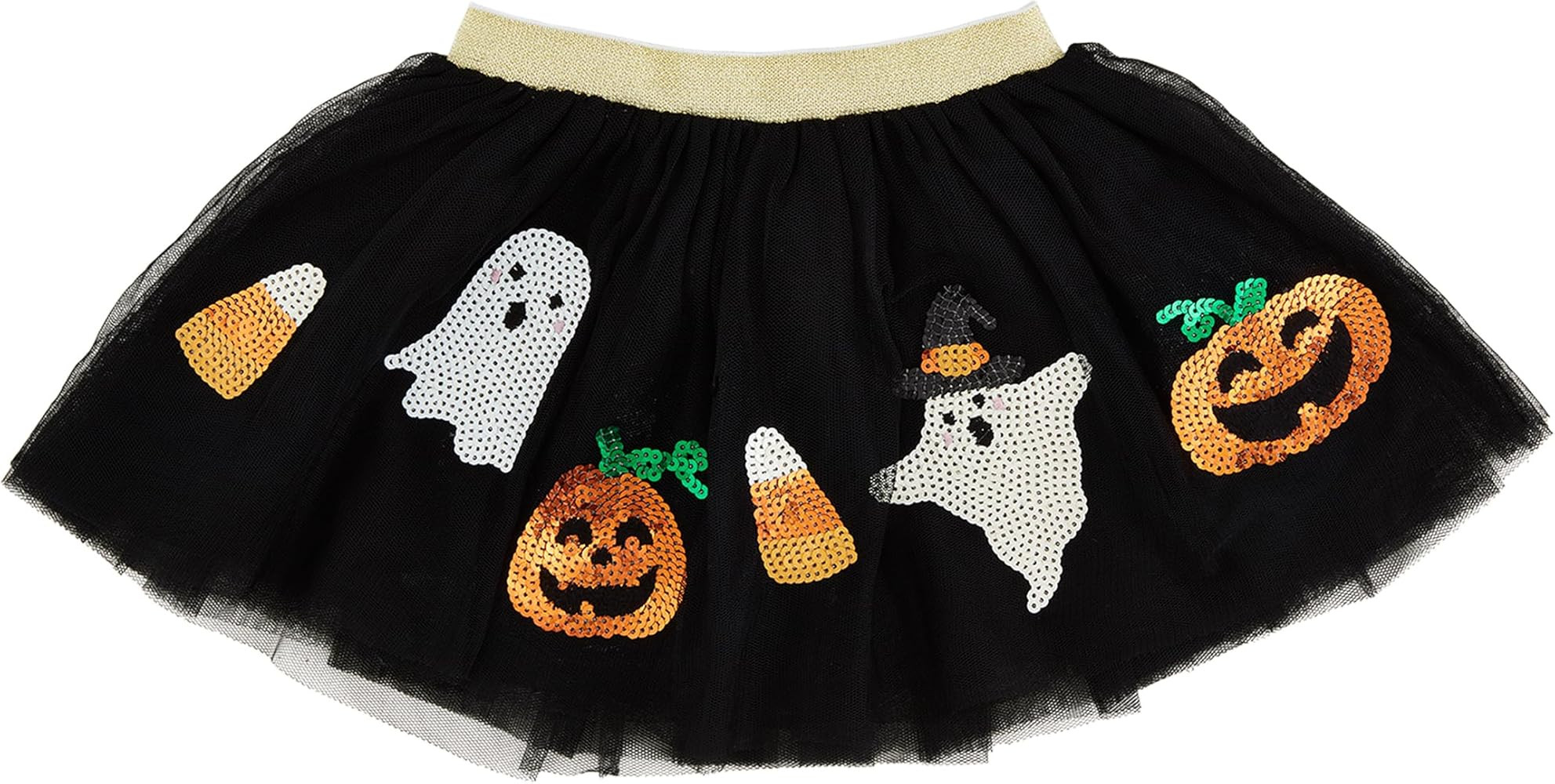 Mud Pie Children's Black Halloween Tutu; One Size | Amazon (US)