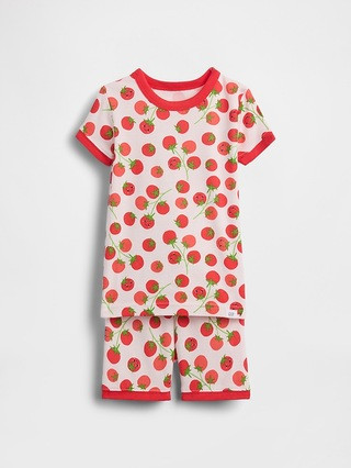 Baby & Toddler Organic Brushed Cotton Tomato PJ Short Set | Gap (US)