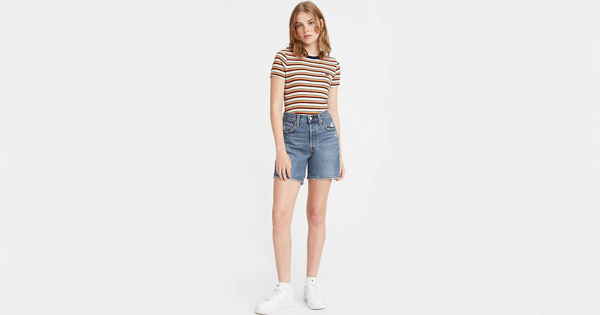 501® Mid Thigh Women's Shorts | LEVI'S (US)