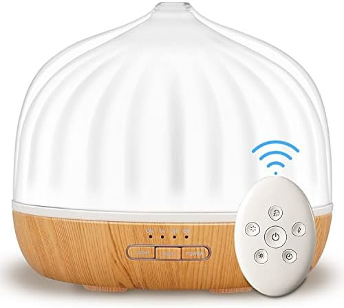 Essential Oil Diffusers, Aromatherapy Diffusers for Essential Oils Large Room 500ML, Aroma Diffus... | Amazon (US)