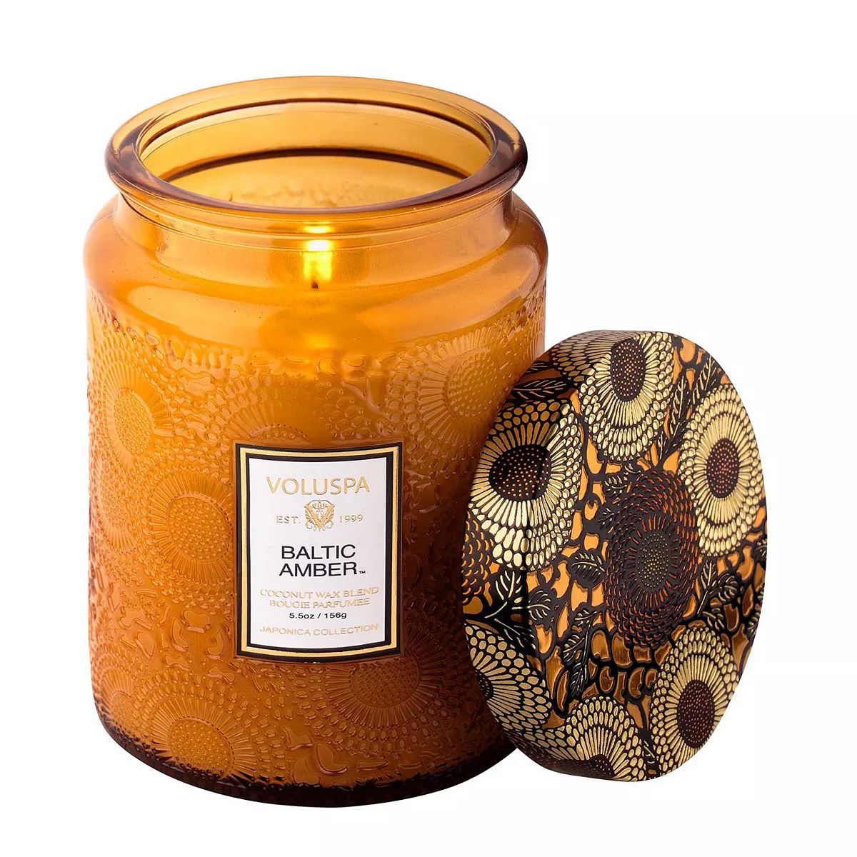Voluspa Baltic Amber Glass Candle | Kohl's