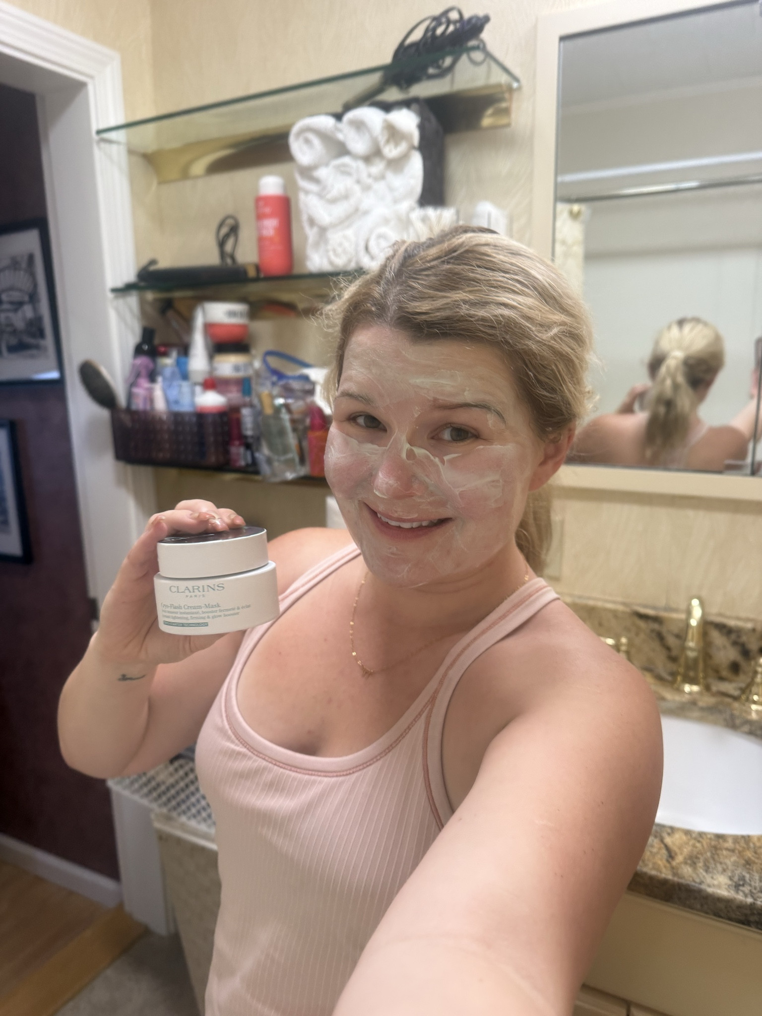 Face mask Sunday. Clarin’s cryo face mask is my favorite obsession and their face mask does not get old. 

#LTKBeauty #LTKPetite #LTKselfcare