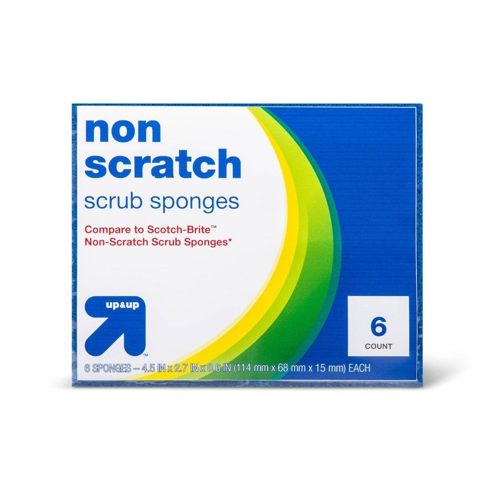 Non-Scratch Scrub Sponges - 6ct - Up&Up | Target