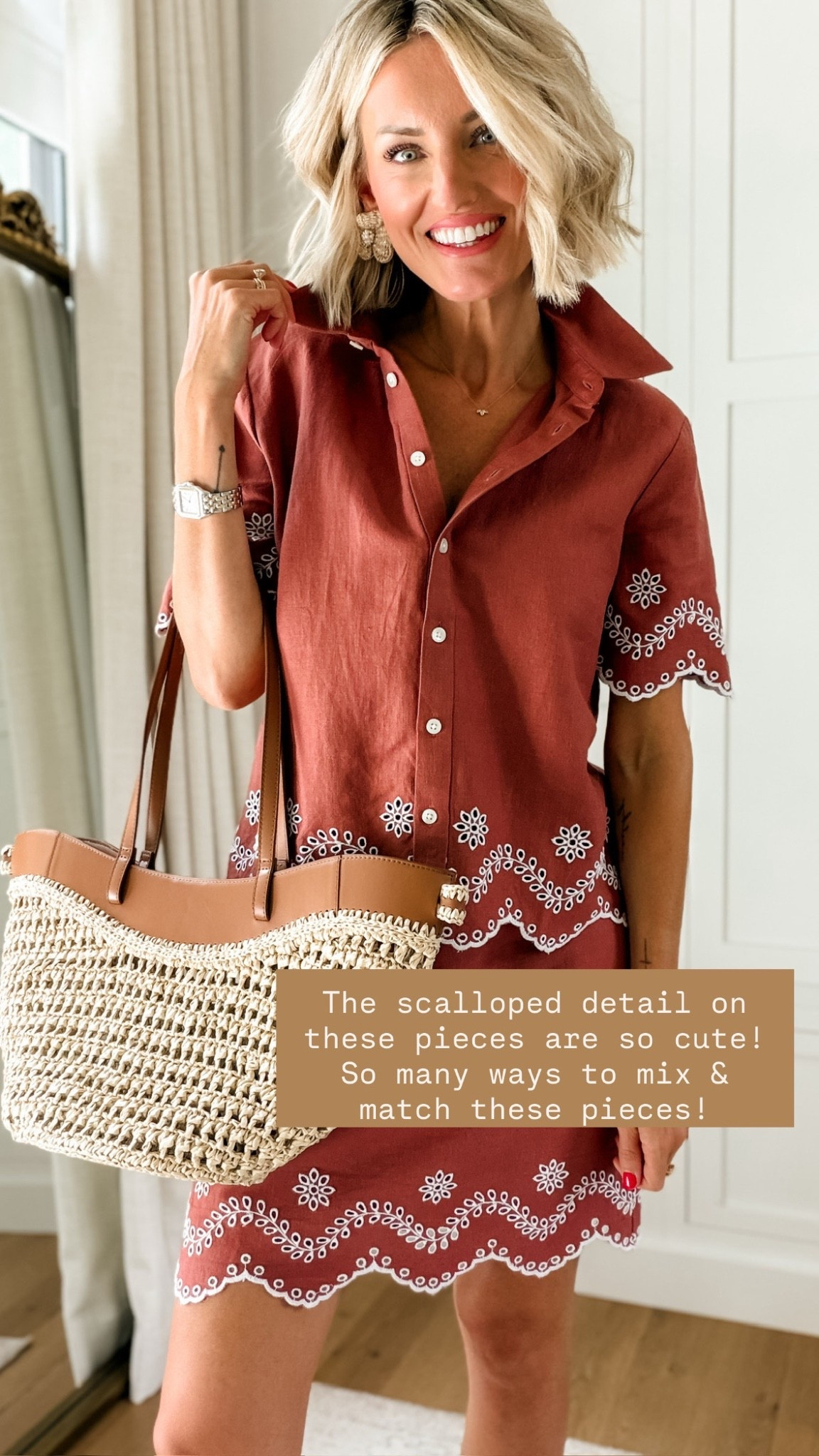 This matching set is currently on sale 😍👏🏼 wearing XS in the top & size 0 in the skirt.

Loverly Grey, Ann Taylor, matching set, sale alert, summer fashion, summer outfit ideas

#LTKSeasonal #LTKootd #LTKSaleAlert