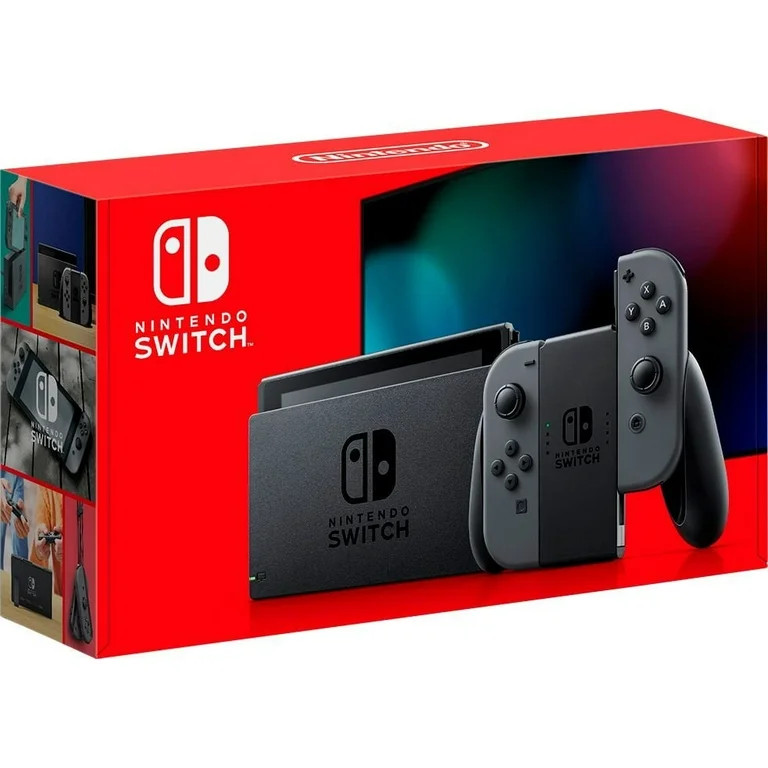 Nintendo Switch Console with Gray Joy-Con. | Walmart (US)