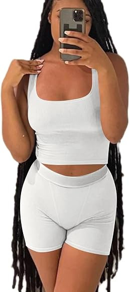 AYWA Damen Tanktop Leggings Mode-Sets | Amazon (DE)