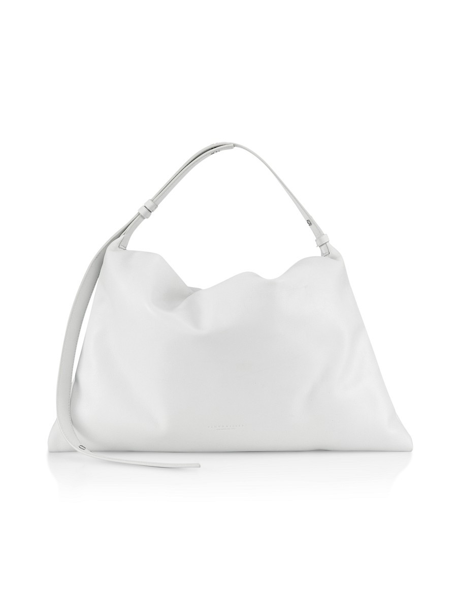 Simon Miller Women's Puffin Leather Shoulder Bag - White | Saks Fifth Avenue OFF 5TH