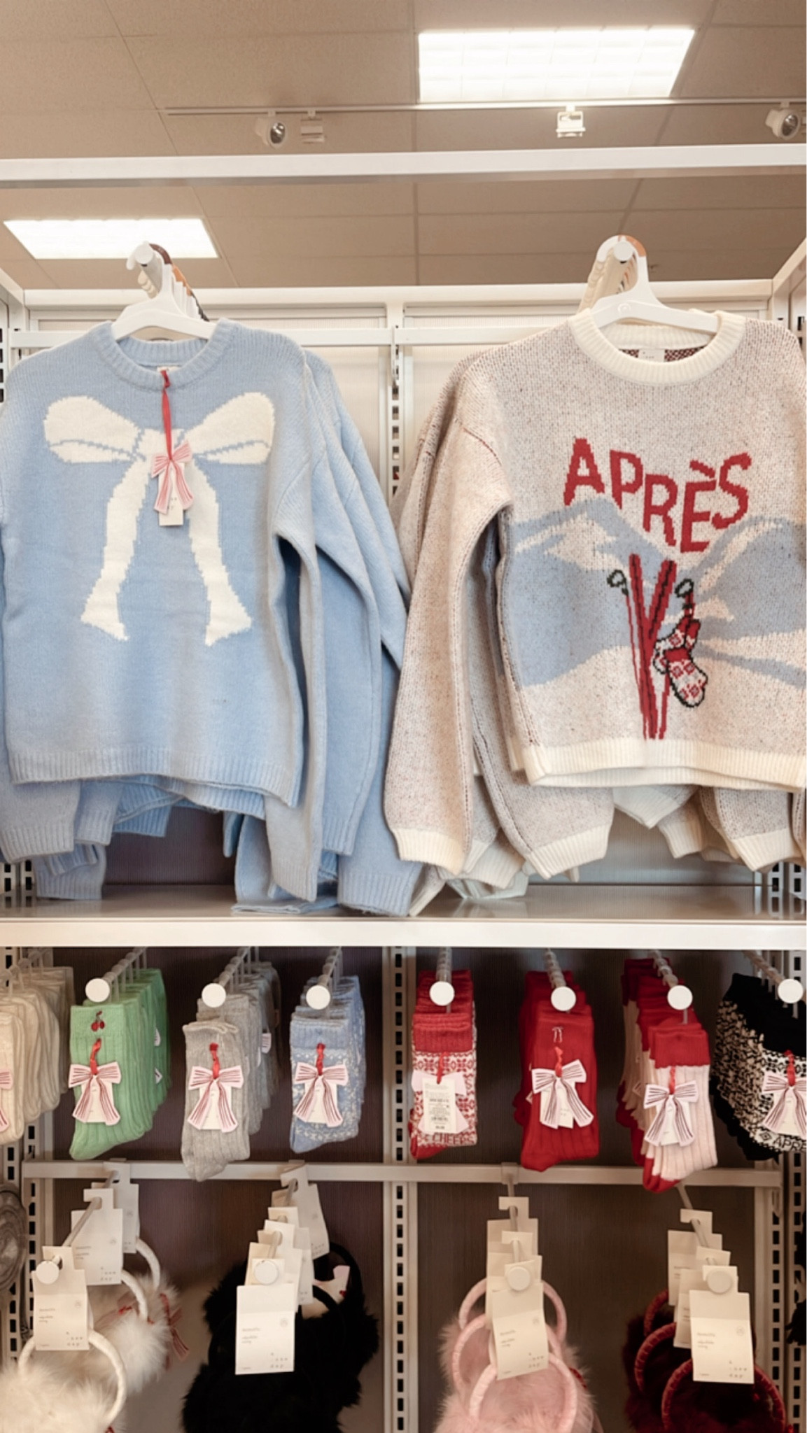 Holiday sweaters at Target! Many designs to choose from!
