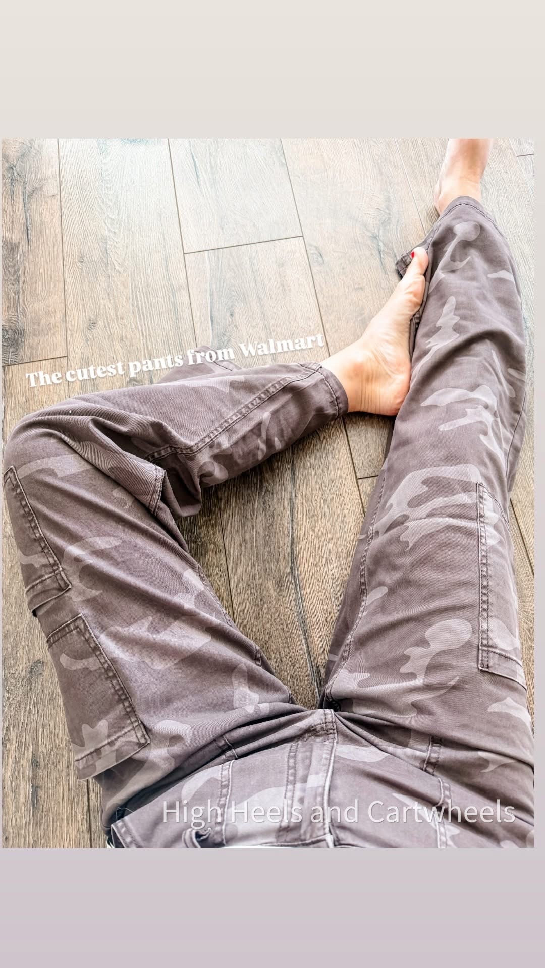 We are LOVING these Walmart cargo pants!! 🤩 Camo girlies — you're going to want to snag these while you can! Even more patterns available online.