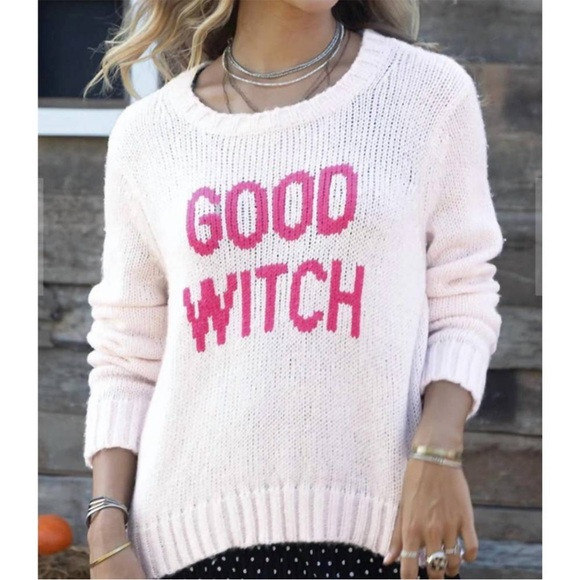 Good Witch Pink Sweater | Poshmark