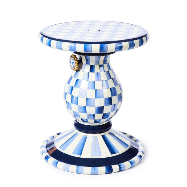 MacKenzie-Childs Outdoor Royal Umbrella Stand Side Table | MacKenzie-Childs