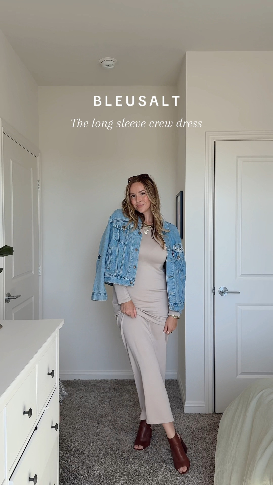 Bleusalt OOTD featuring the long sleeve crew dress! Shop my storefront to save 10% at Bleusalt 

https://lcshop.co/viACS5

Fall style, Capsule Wardrobe, Maxi Dress, Midsize Fashion 

#LTKMidsize #LTKTall #LTKStyleTip