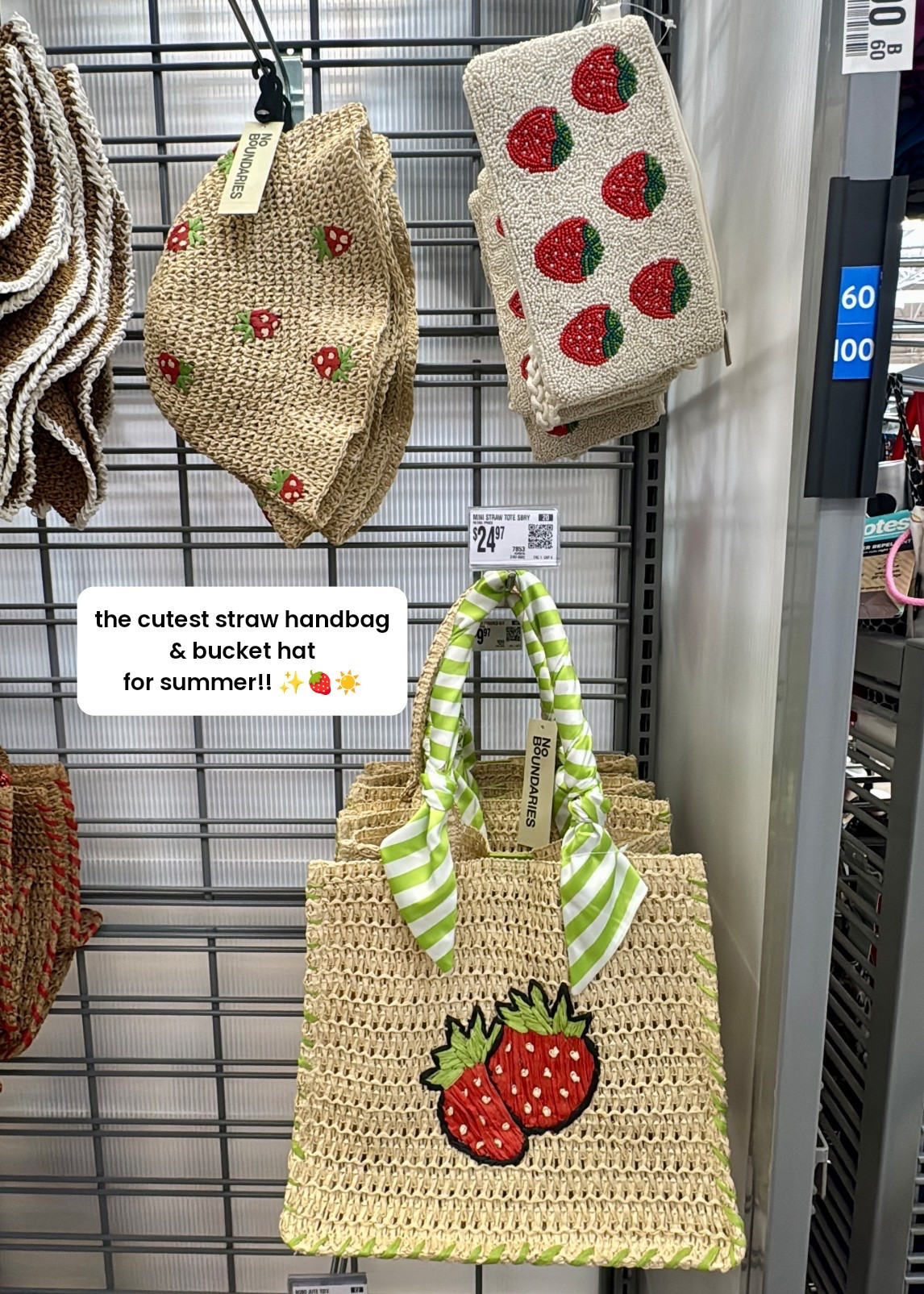this straw handbag and bucket hat are PERFECT for summer!! & they’re under $30 👏🏼😍

Summer handbag 
Vacation must haves
Summer bag
Summer tote bag
Vacation outfit ideas
Summer vacation essentials
Beach vacation accessories 
Sardines 
Summer vacation must haves
Sardine hand bag
Trendy handbags for summer
Trendy purses
Purses for summer
Walmart new arrivals
Walmart fashion 
Walmart finds
Walmart deals

#LTKTravel #LTKootd #LTKSwim