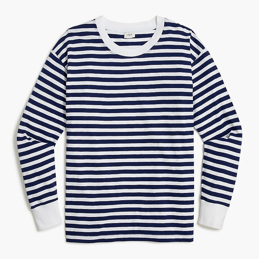 Long-sleeve striped tee | J.Crew Factory