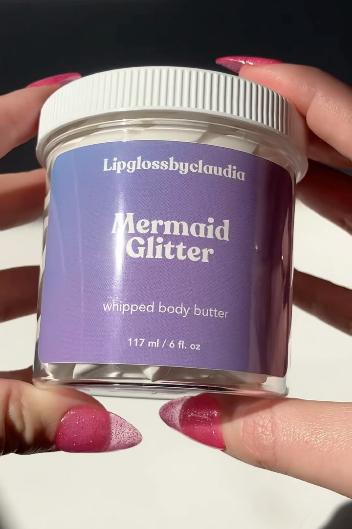 🧜🏼‍♀️✨ if you want to support a small business that makes amazing body care products, check out @lipglossbyclaudia! #gifted 

🩷 They kindly sent their Mermaid Glitter whipped body butter that is made with avocado oil for ultimate hydration. This specific one has beautiful blue shimmer that is going to look gorgeous in the summer and it smells like grapefruit, fern, and lily pads! 

Thank you Lipglossbyclaudia for sending me this product! 

.
.
.
.
.

#lipglossbyclaudia #bodybutter #whippedbodybutter #bodycare #beauty #summer #ugc #beautyugc