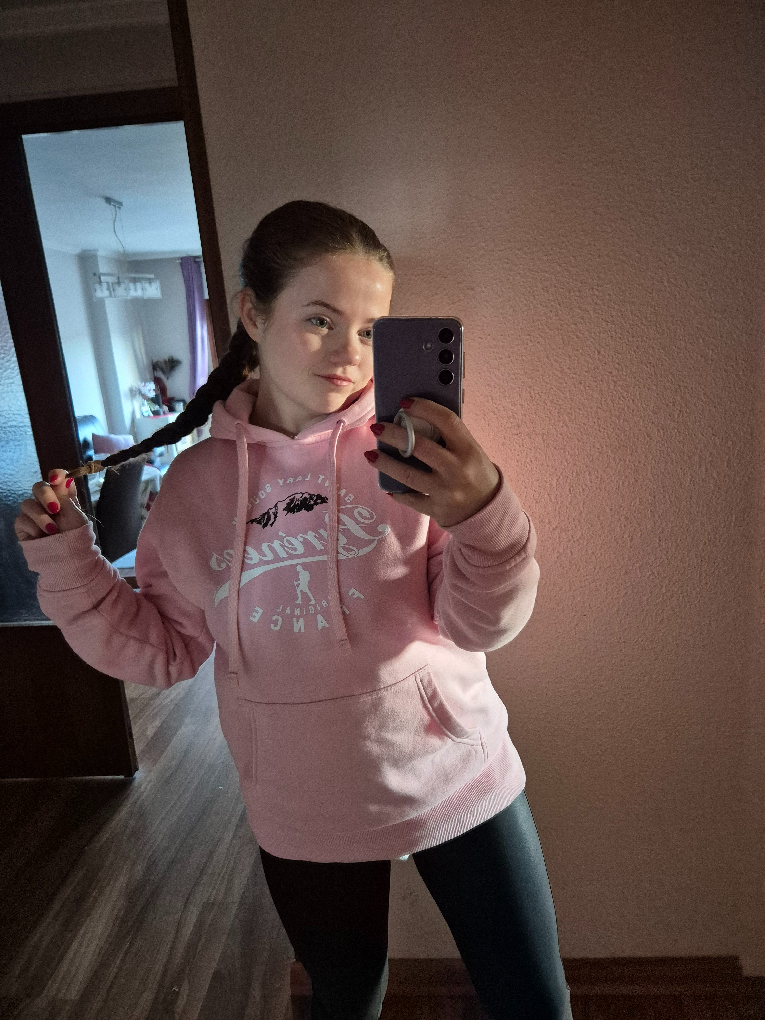 I love the spanx petite leggings so much that I wear them around house with my hoodies.

#LTKootd #LTKMidsize #LTKPetite