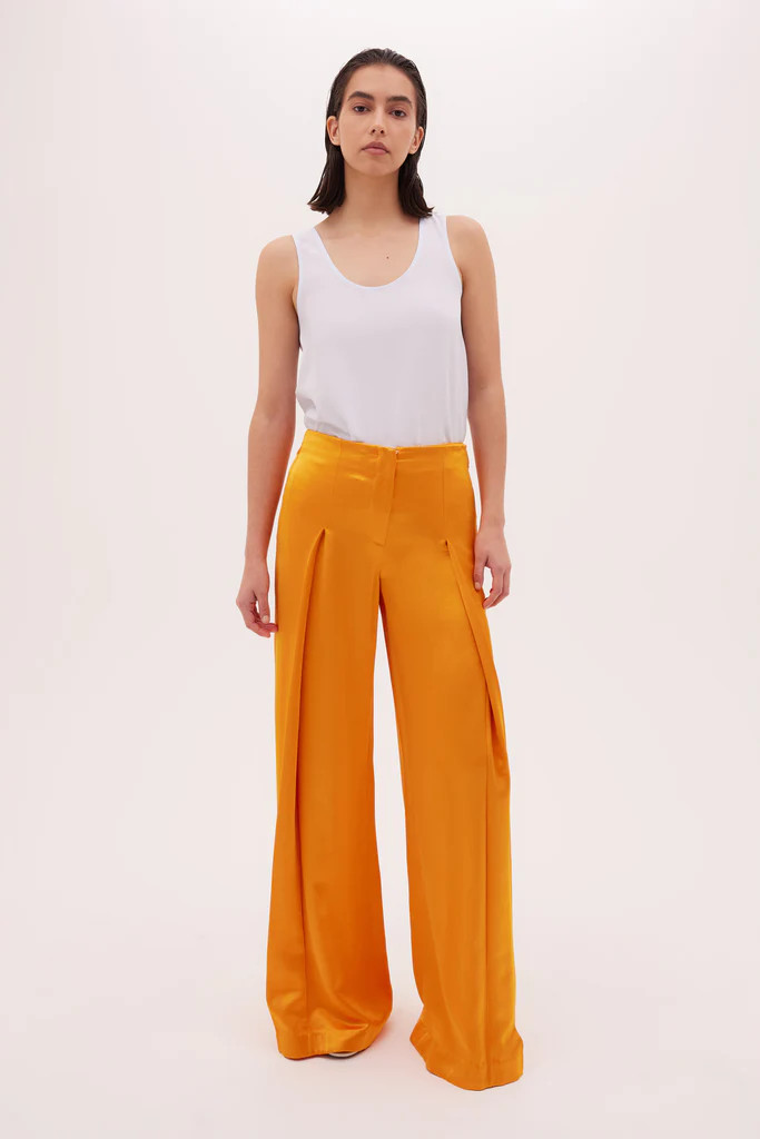MANGO SATIN ICON PANT | Bianca Spender